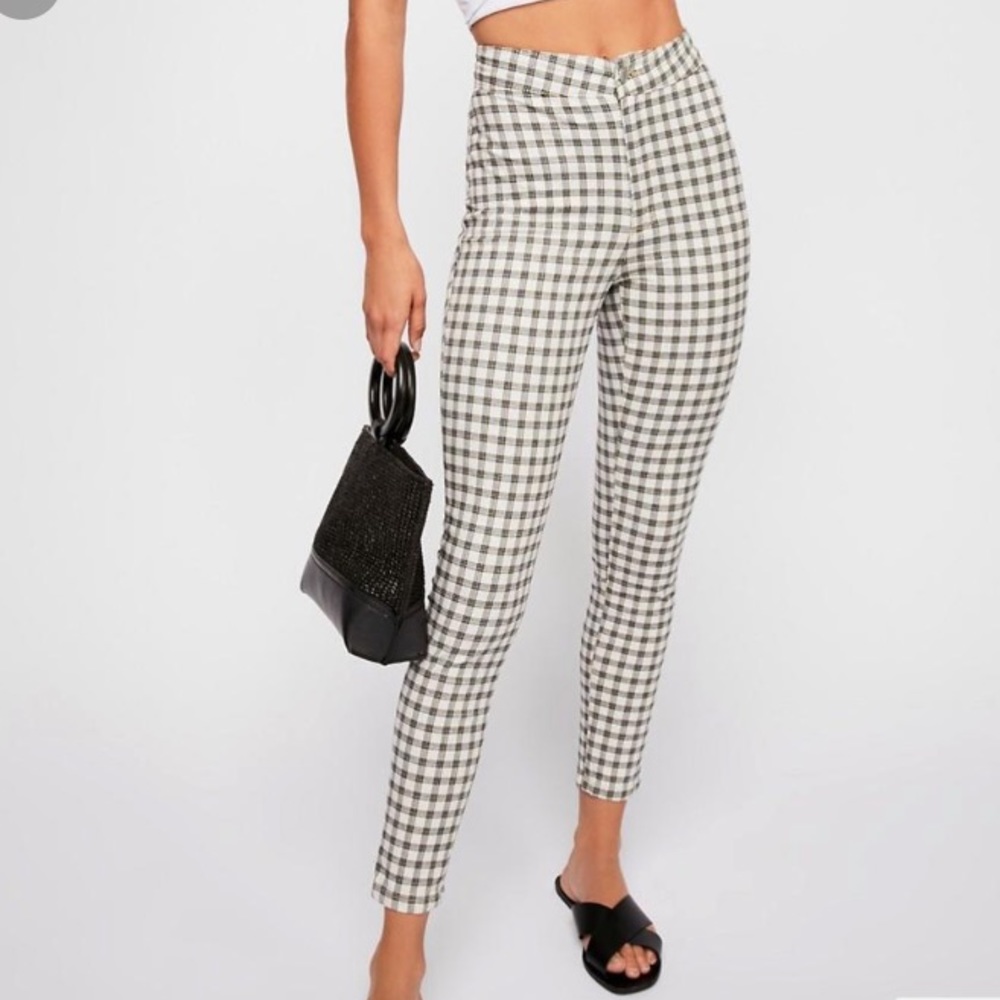 Belle printed pants free people